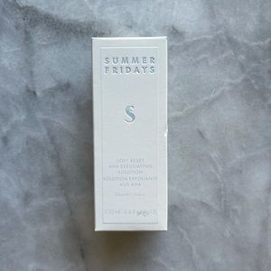 Summer Fridays Soft Reset Exfoliating Solution NIB